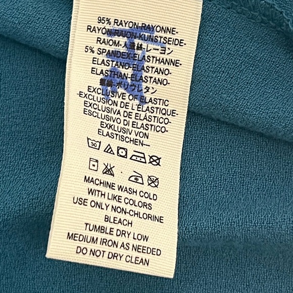 NWT Free People Small Lana Off the Shoulder Tunic in Mermaid Combo - Picture 12 of 12